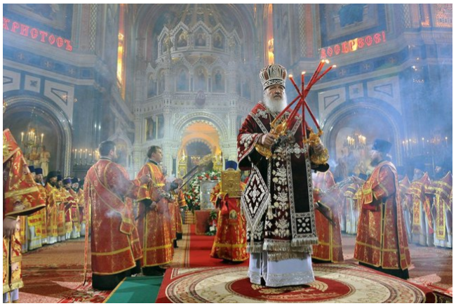 Picture2-Liturgy with Patriarch